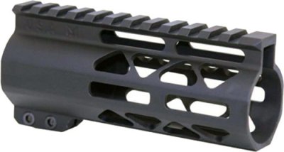 GUNTEC AIR-LOK HANDGUARD – 5″ M-LOK BLACK