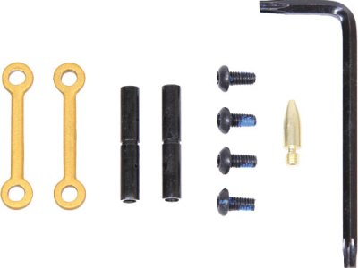 GUNTEC AR15 ANTI ROTATION – PIN SET ANODIZED GOLD