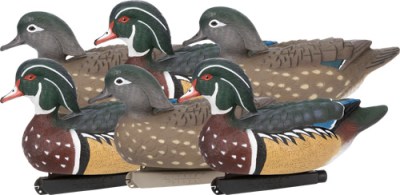 ZINK FLOATER DECOYS WOOD DUCK – 6 PACK