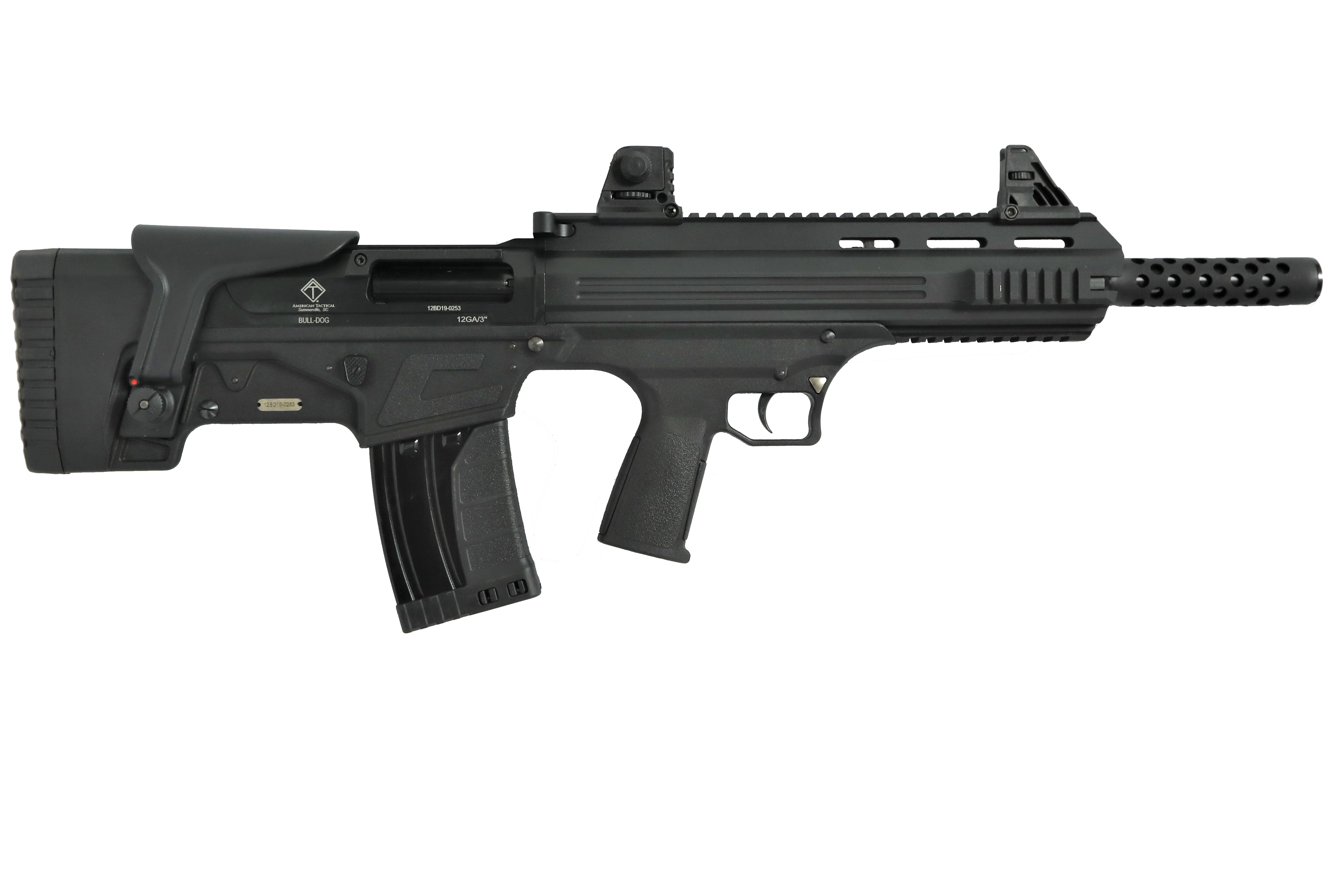 AMERICAN TACTICAL INC BULL-DOG 12/18.5″ BLK