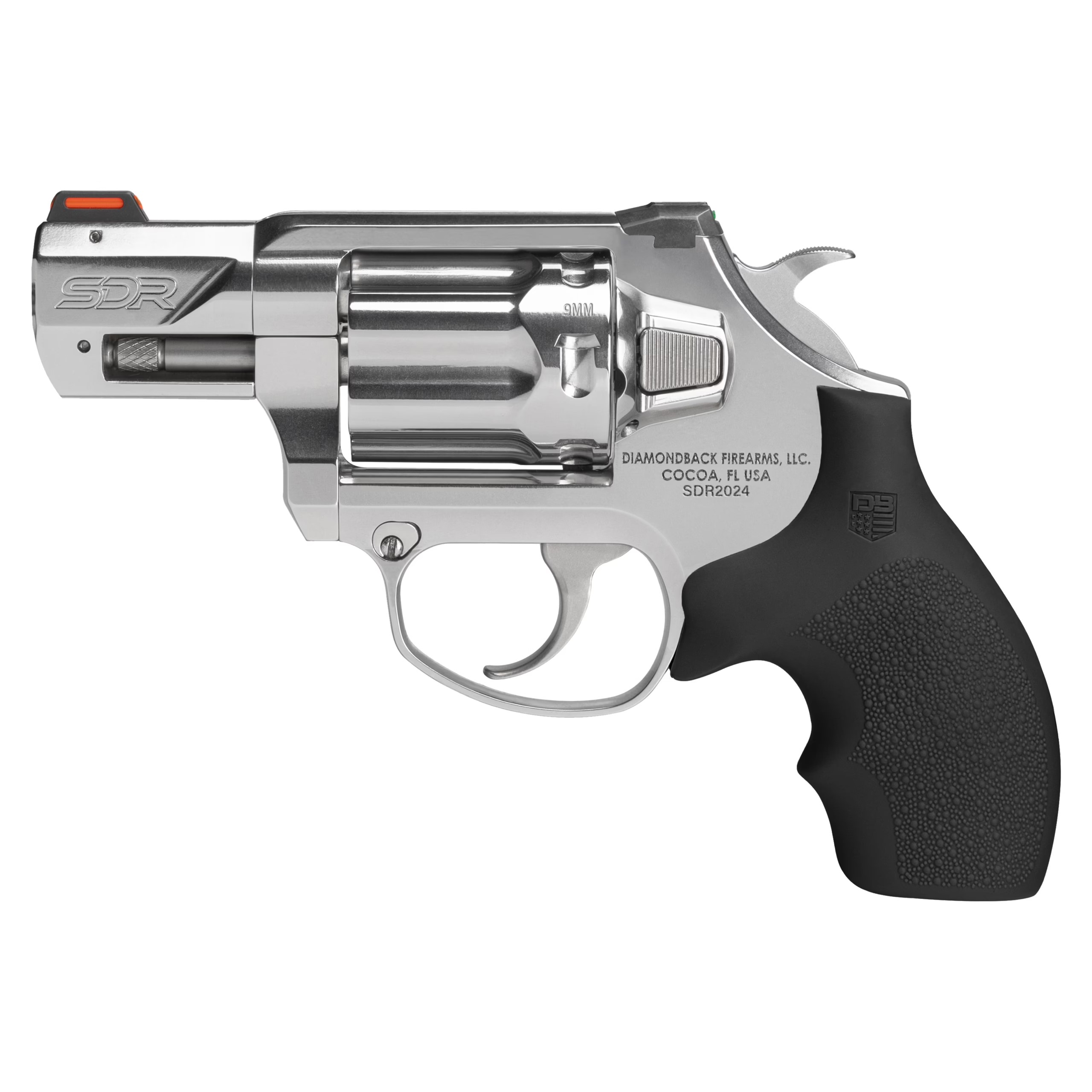 DIAMONDBACK FIREARMS SDR 9MM 2″ 6RD STAINLESS