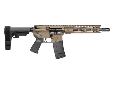 DIAMONDBACK FIREARMS DB-15 PIST 300BLK FDE 10″ SBA3