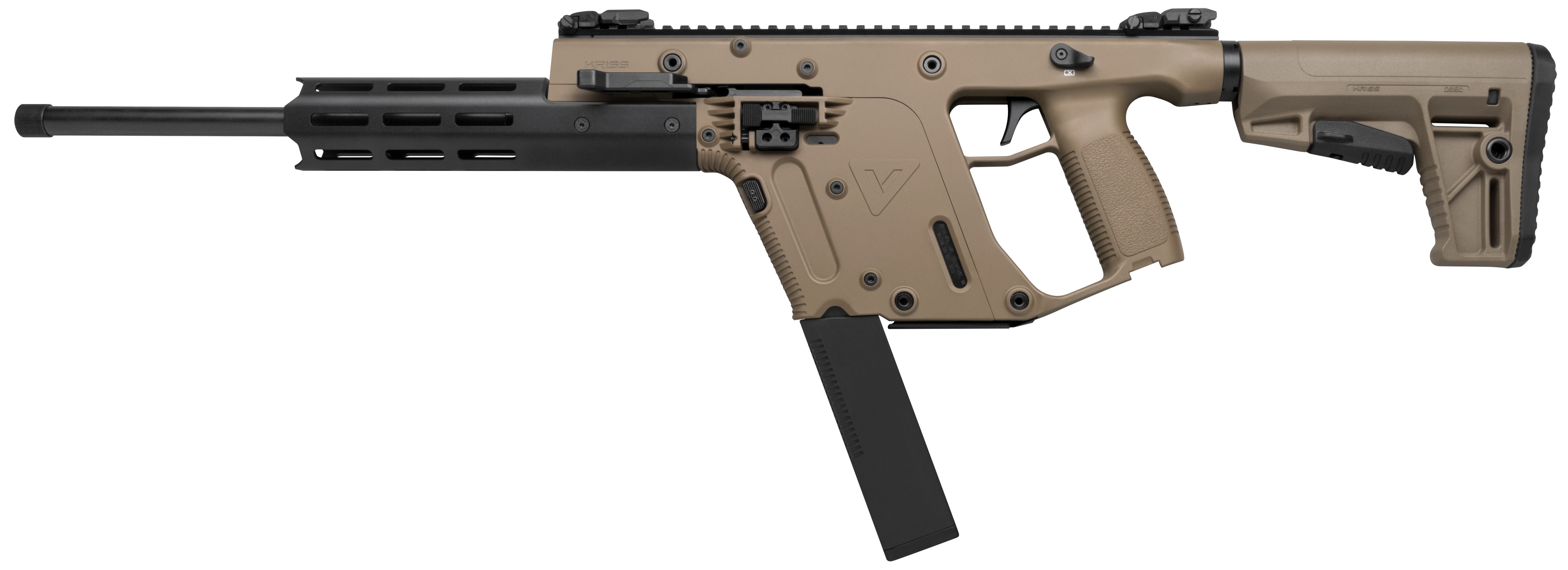 KRISS USA VECTOR CRB 22LR 16″ FDE 30+1