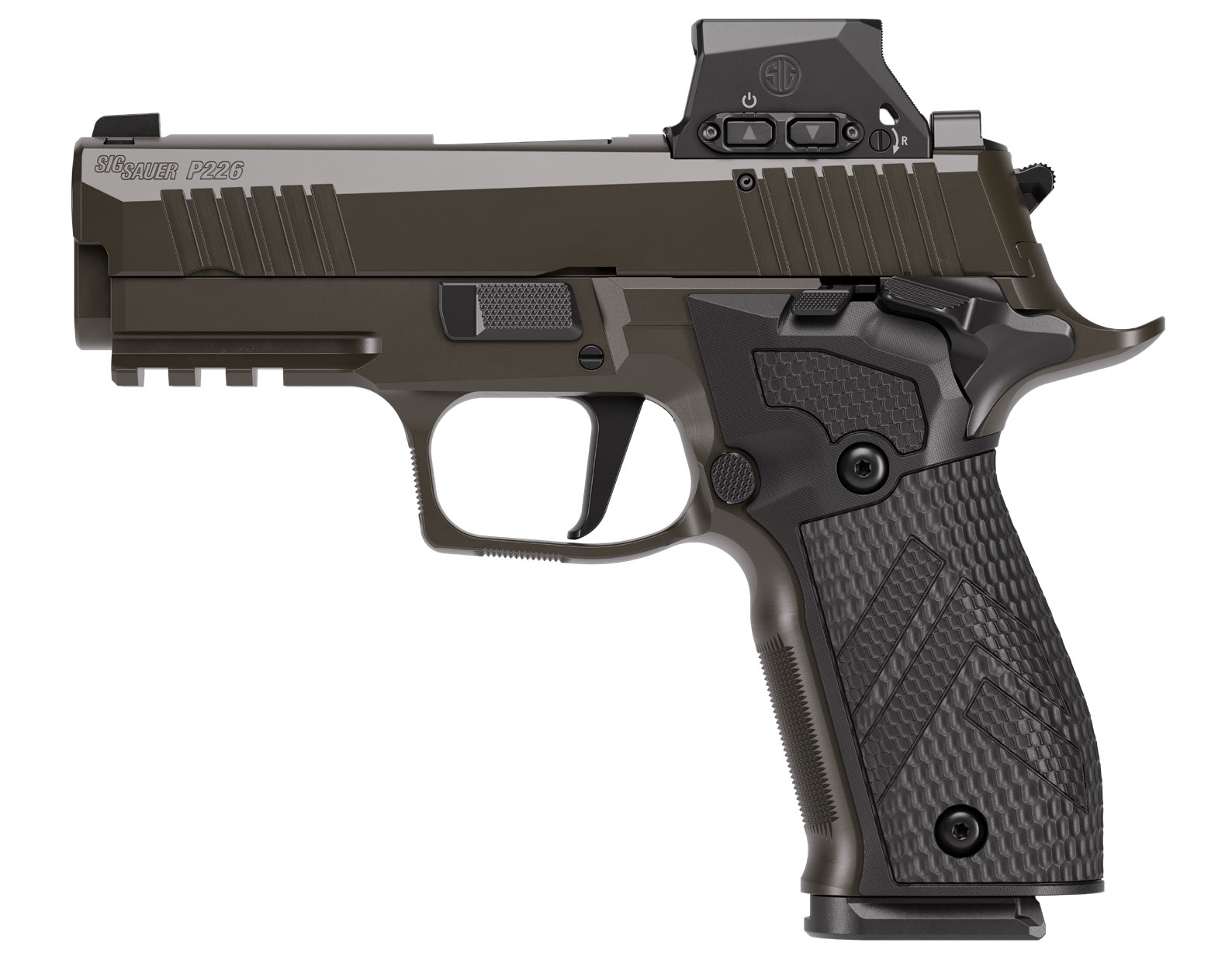 SIG SAUER P226X LEG SAO 3.8″ 9MM ROMEOX