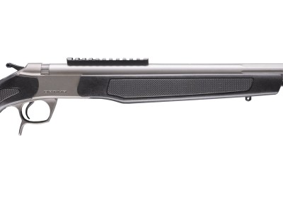 CVA OPTIMA .50CAL SS/BLK RAIL