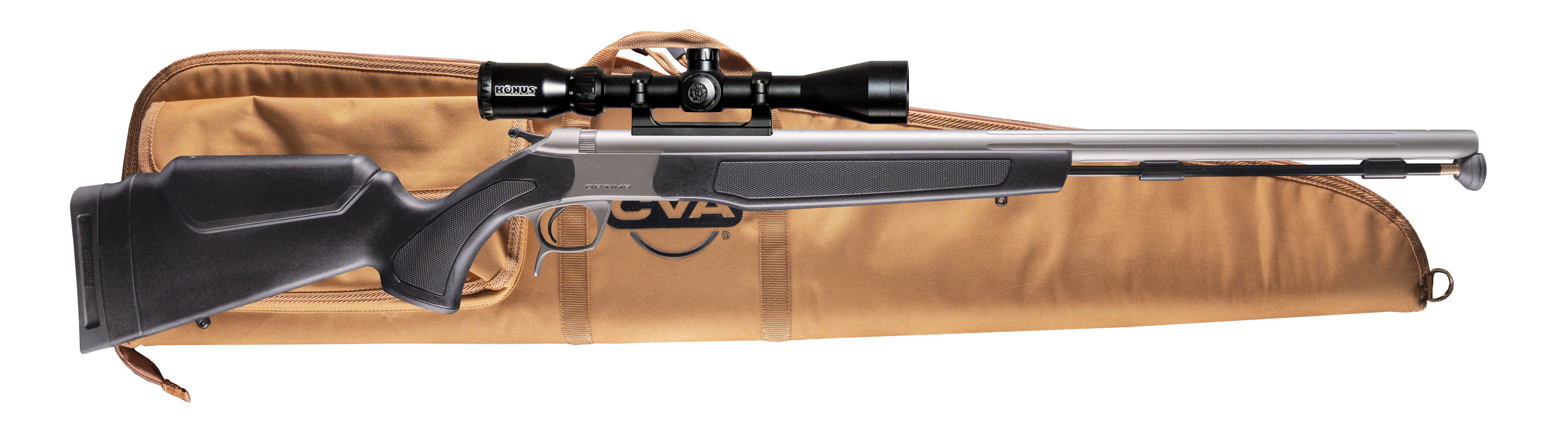CVA OPTIMA .50CAL SS/BLK PKG