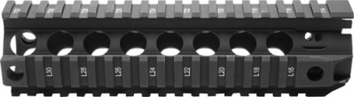 BCM RAIL PICATINNY FREE FLOAT – 8″ BLACK FITS AR-15