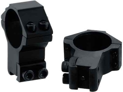 UTG AIRGUN/RIMFIRE RINGS 30MM – HIGH PROFILE 2PC 3/8 DOVETAIL