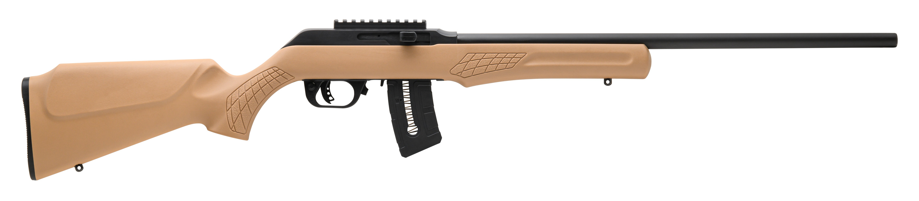 ROSSI RS22 22MAG BLK/TAN 21″ 10+1