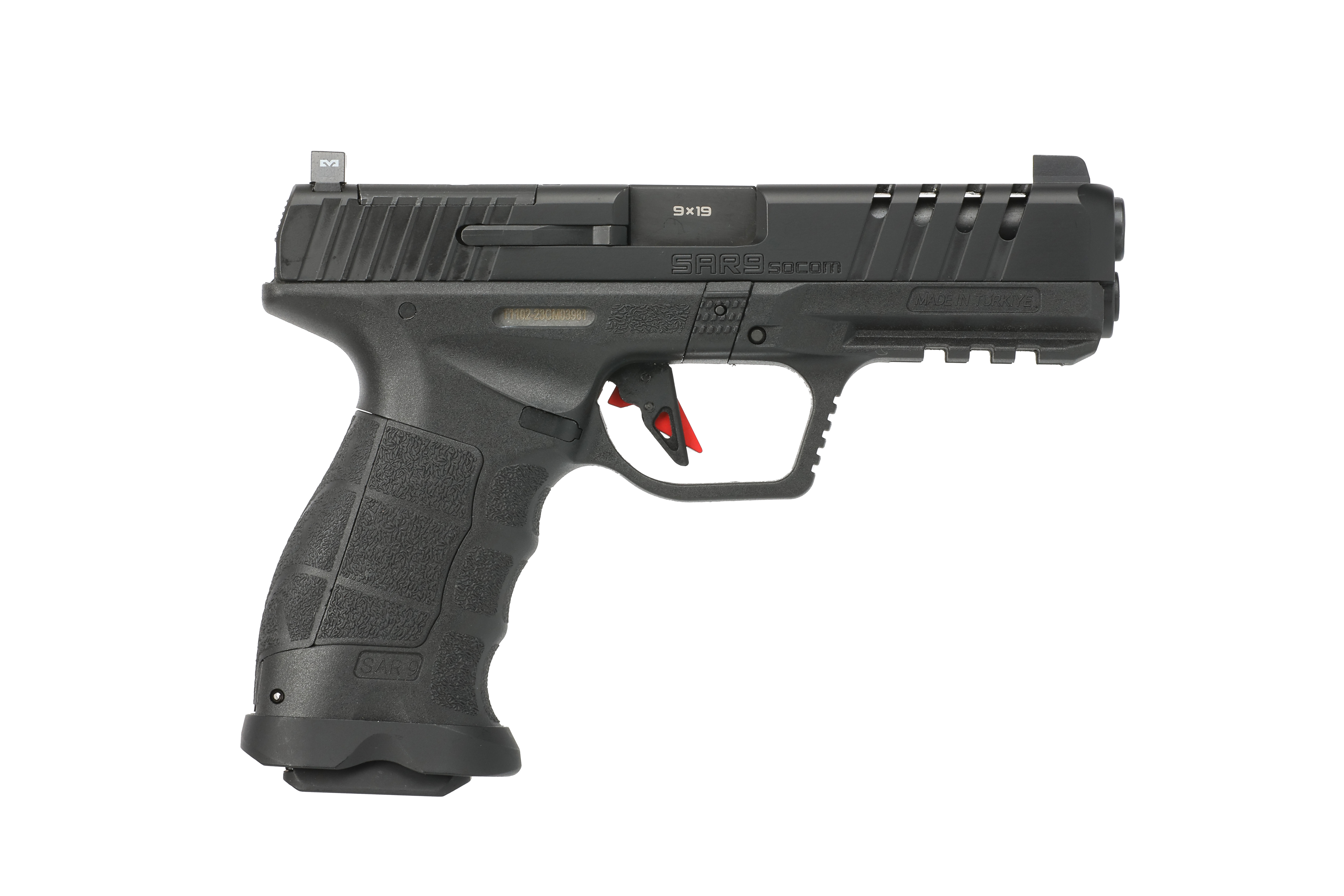 SAR FIREARMS SAR9 SOCOM 9MM BLK 5.2″ TB