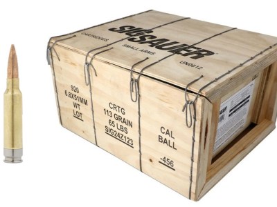 SIG SAUER AMMO 6.8X51 HYBRID BALL 920RD