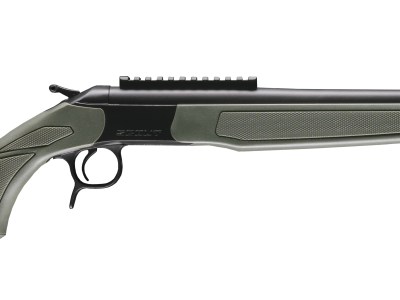 CVA SCOUT SPUR 28GA BL/ODG 22″