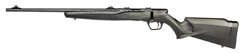 SAVAGE ARMS B22 22LR BLK/SYN 21″ LEFT HAND