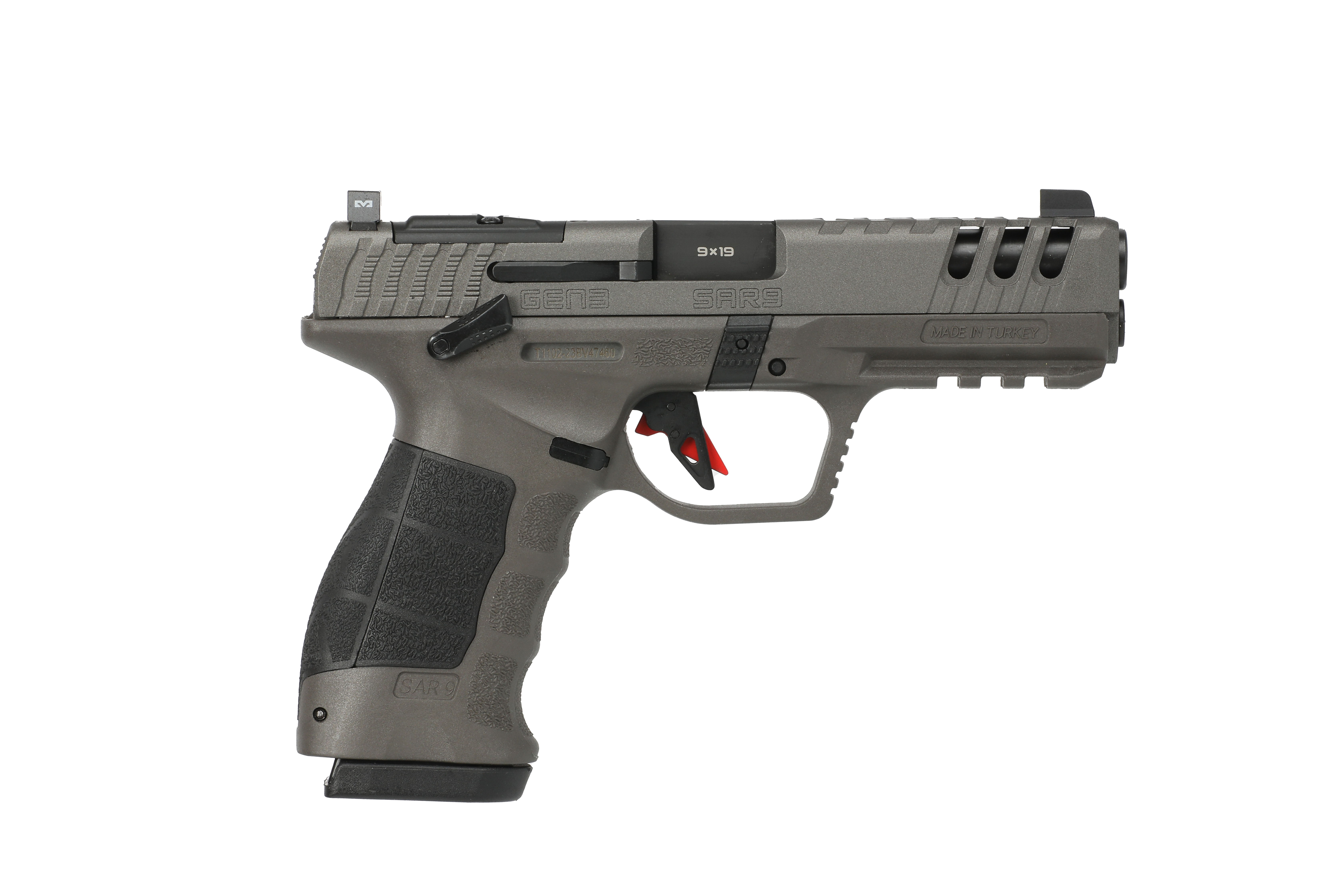 SAR FIREARMS SAR9 GEN3 9MM PLT 4.4″ 17+1  #