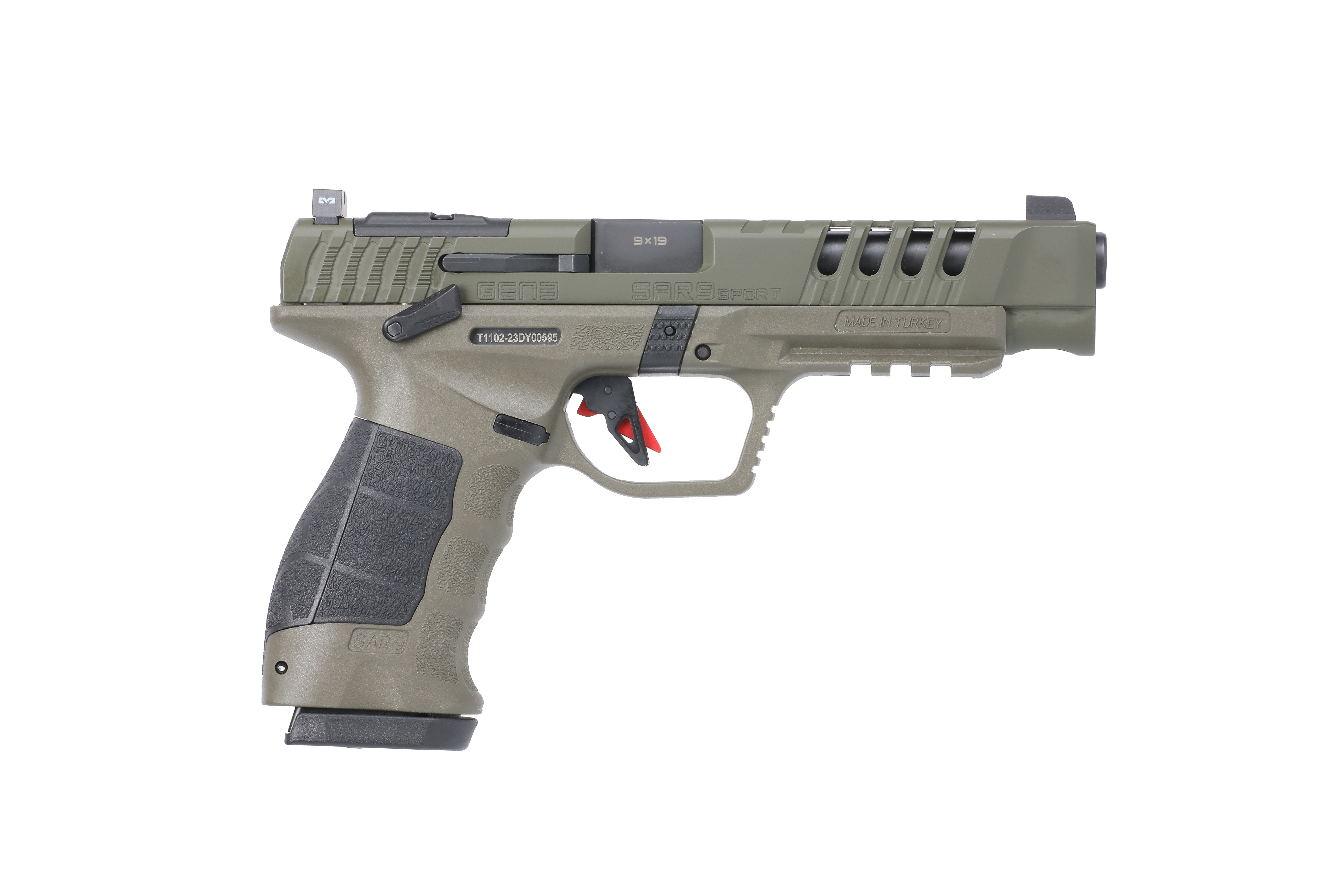 SAR FIREARMS SAR9 SPORT GEN3 9MM ODG 5.2″ #