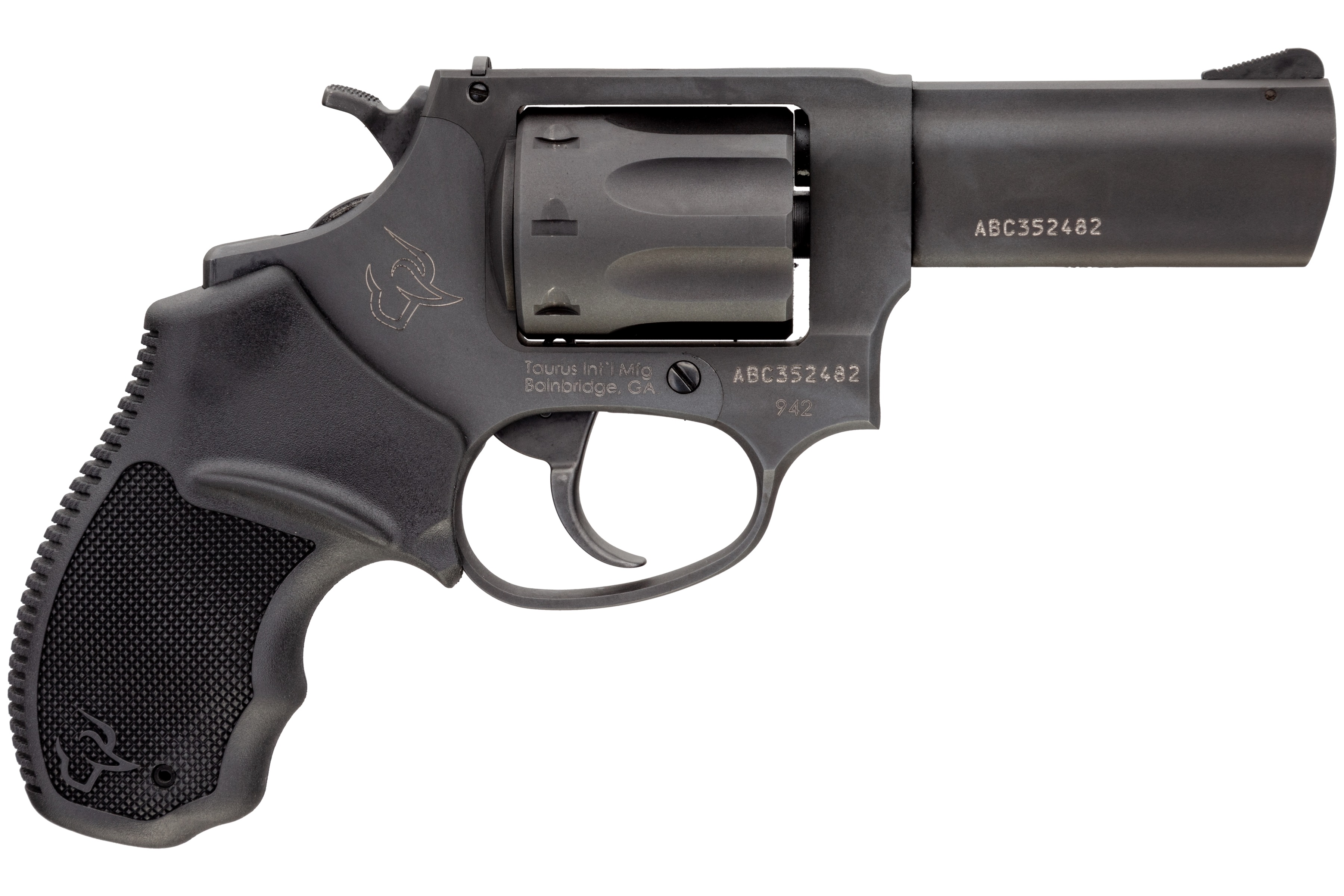 TAURUS 942 22LR BK/BK 3″ 8RD