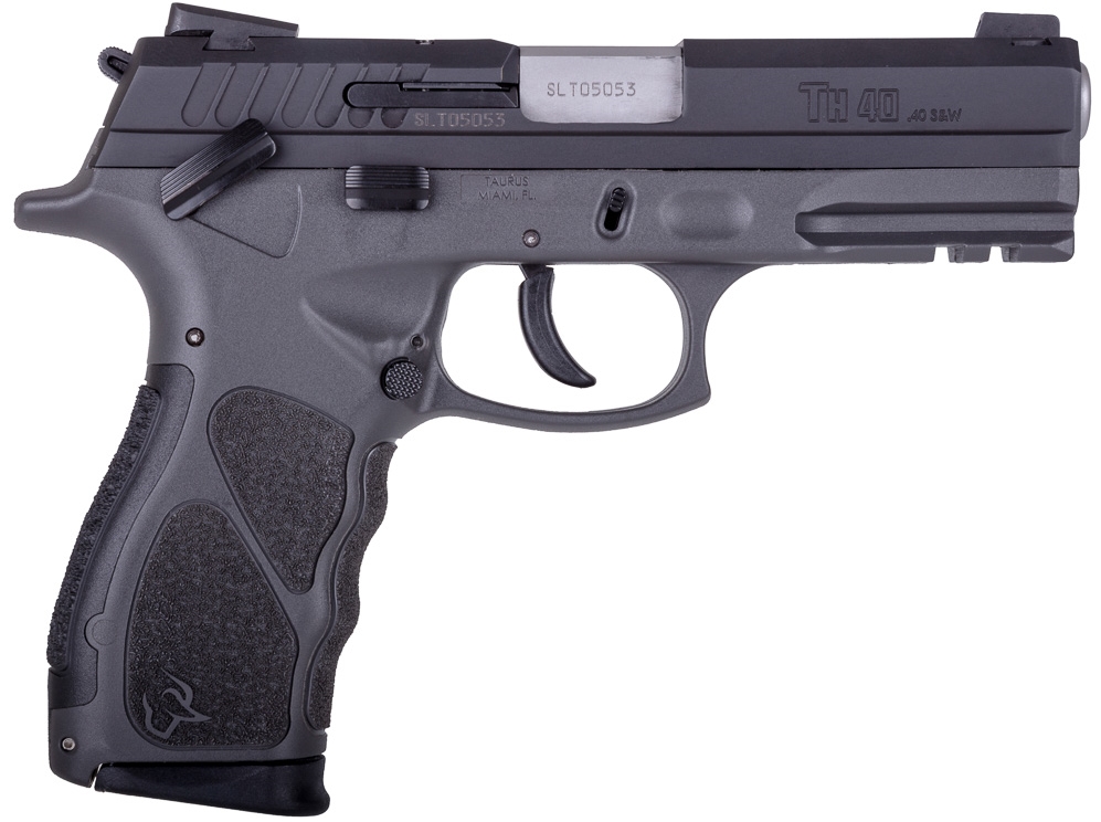 TAURUS TH40 40S&W BLK/GRAY 4.3″ 15+1