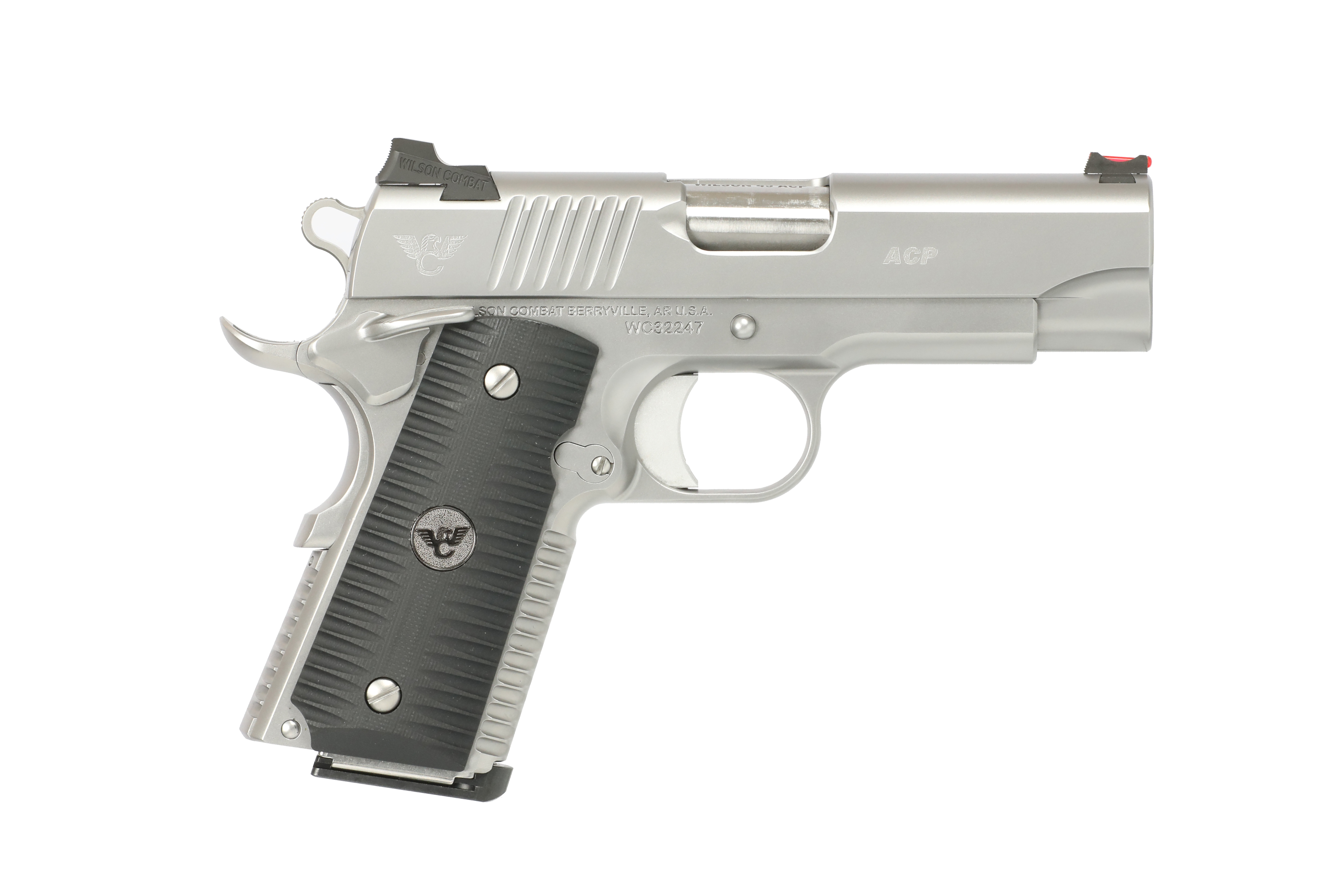 WILSON COMBAT ACP 45ACP 4″ 8+1 SS AMBI