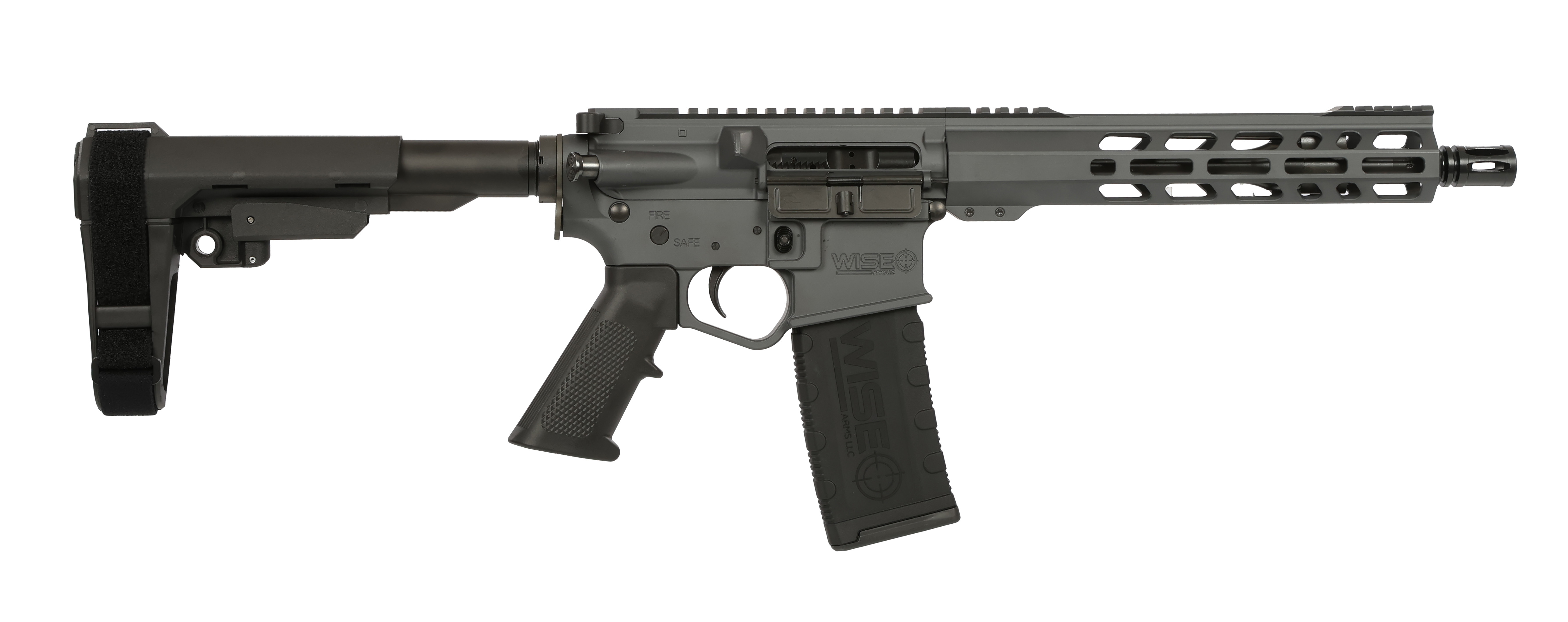WISE ARMS WA-15B 5.56MM GRY 10.5″ SBA3