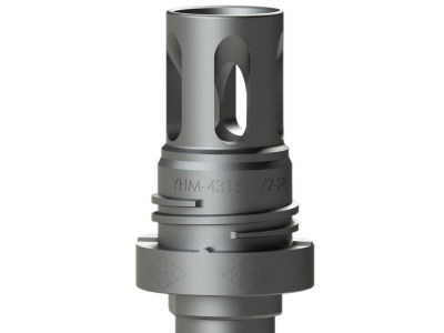 YANKEE HILL MACHINE COMPANY FLASH HIDER MINI QD 1/2-28