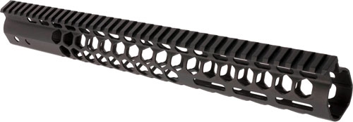 GUNTEC AIR LITE HANDGUARD – 15″ HONEYCOMB M-LOK BLACK