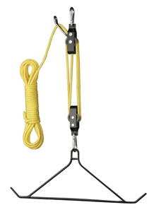HS SKINNING GAMBREL & HOIST – 4:1 RATIO 600LBS
