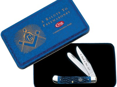 CAE TRAPPER MASONIC GIFT TIN