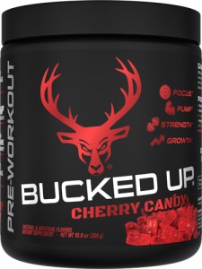 BUCKED UP PRE-WORKOUT CHERRY – HARD CANDY 30 SERVINGS