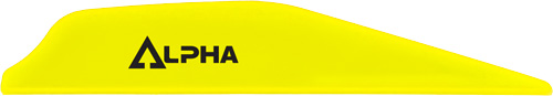 BOHNING ALPHA AR 1250 VANE – 2.8″ NEON YELLOW 36PK