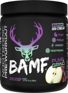 BUCKED UP PRE-WORKOUT BAMF – PUMP N’ GRIND 30 SERVINGS