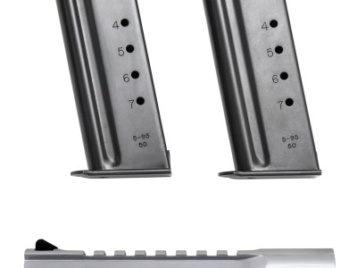 Magnum Research BMCP506PC Desert Eagle Conversion Kit 50 AE 6″ Polished Chrome Steel, Fits Desert Eagle Mark XIX