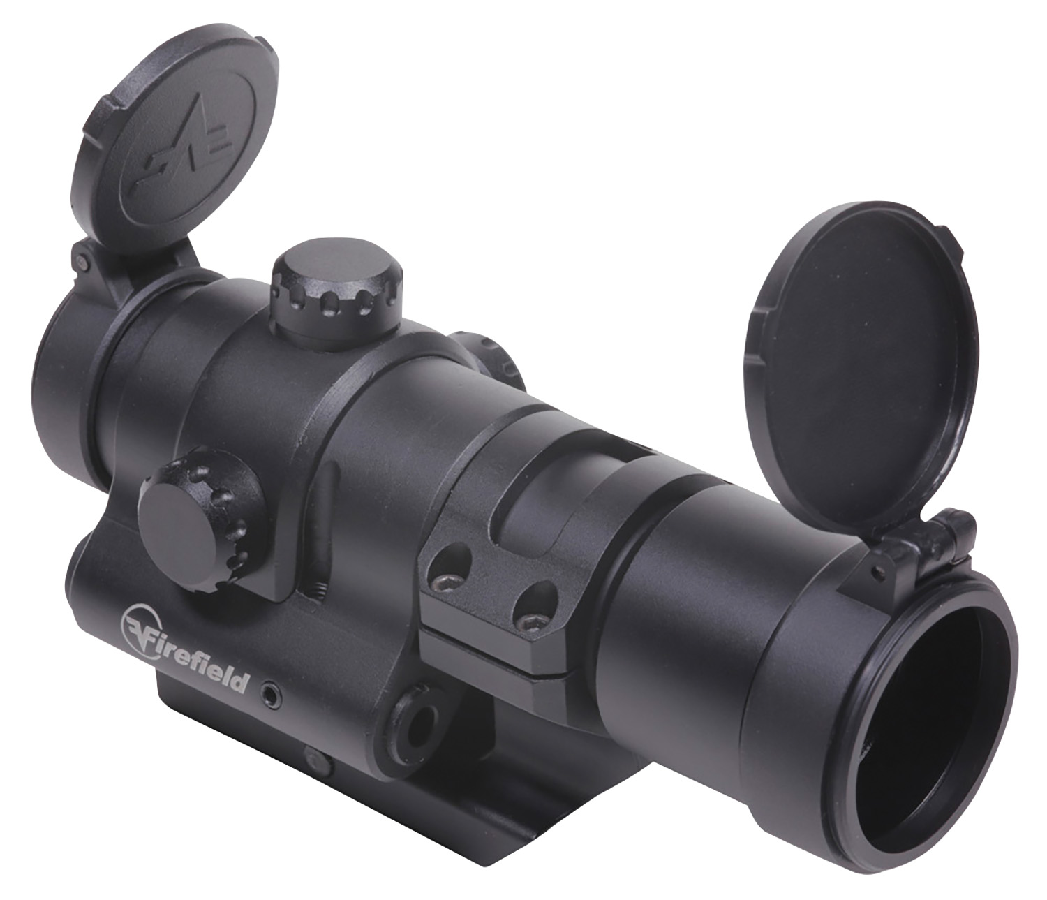 Firefield FF26027 Impulse  1×28 Red Dot Sight w/Red Laser Matte Black 1 x 28 mm 2 MOA Red/Green Dot/60 MOA Circle