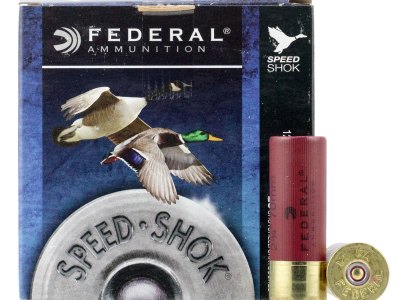 Federal WF1453 Speed-Shok  12Gauge 2.75″ 1 1/8oz 3Shot 25 Per Box/10 Case