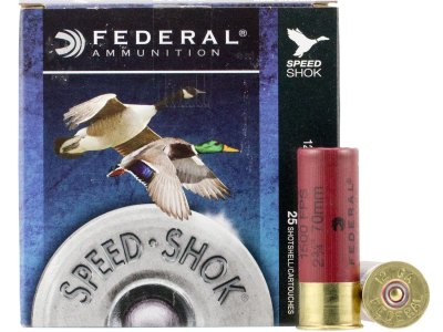 Federal WF1454 Speed-Shok  12Gauge 2.75″ 1 1/8oz 4Shot 25 Per Box/10 Case
