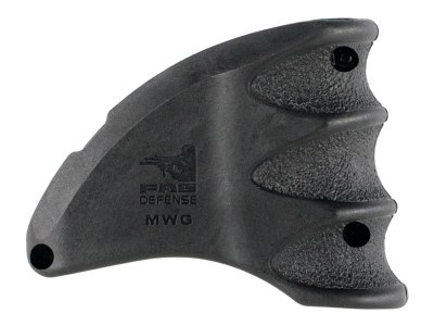 FAB Defense FXMWG MWG  Mag-Well Grip and Funnel for 5.56x45mm NATO M16 Black Fiberglass Reinforced Polymer