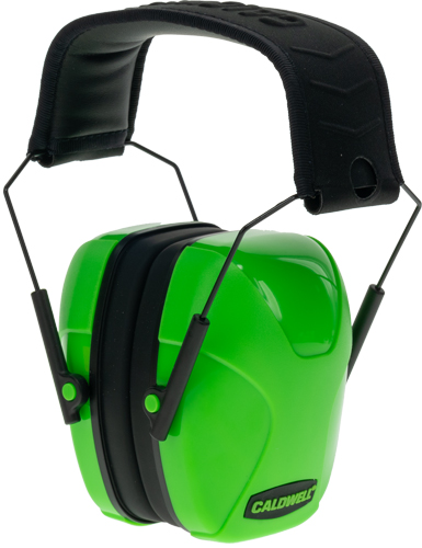CALDWELL YOUTH PASSIVE EARMUFF – NEON GREEN
