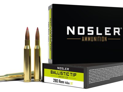 Nosler 40073 Ballistic Tip  280Rem 140gr Spitzer Ballistic Tip 20 Per Box/10 Case