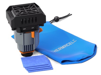 Thermacell MRBPR Backpacker  Gray Effective 15 ft Odorless Scent Repels Mosquito 4 oz Effective Up to 90 Hours