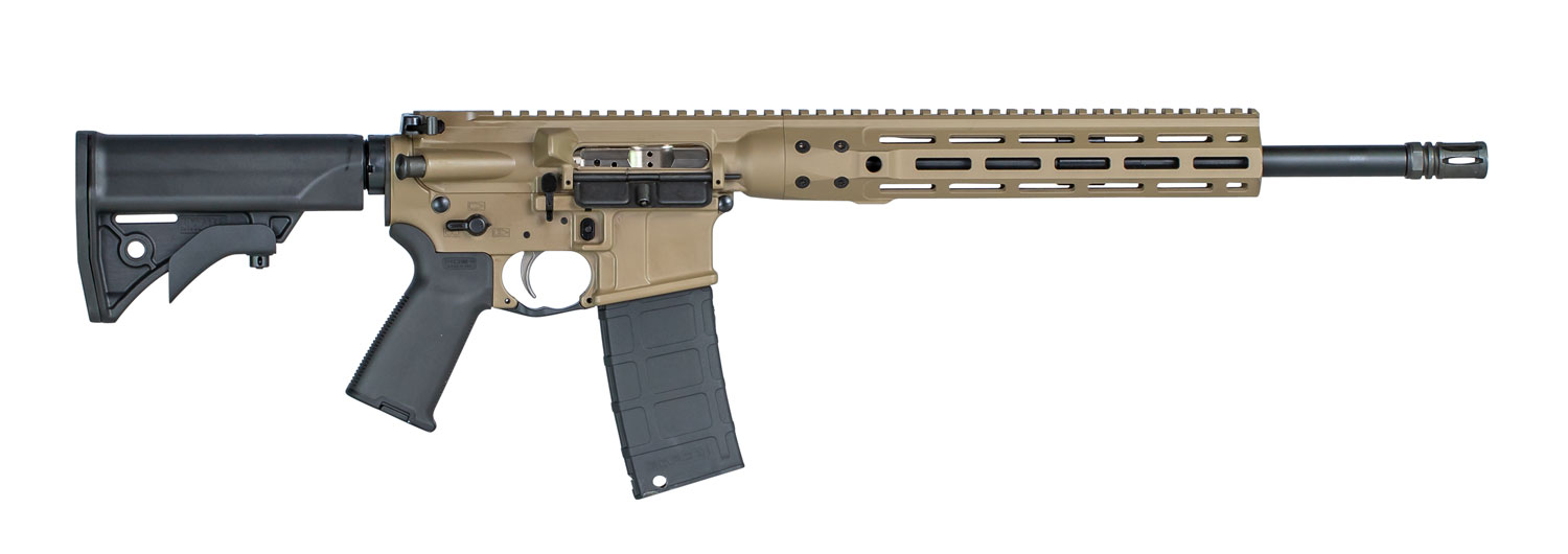 LWRC ICDIR3CK16ML Individual Carbine Direct Impingement 300 Blackout 30+1 16.10″ Barrel, Exclusive Flat Dark Earth Anodized Receiver, 6 Position Stock, Magpul MOE Grip, Optics Ready