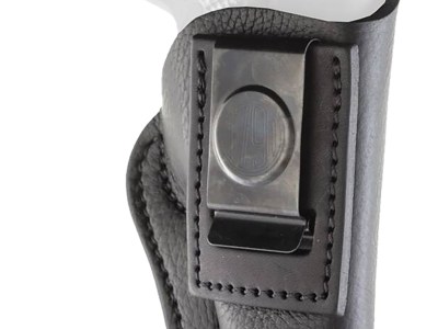 1791 Gunleather SCH6NSBR SCH  IWB Size 06 Night Sky Black Leather Belt Clip Fits Browning Hi-Power/1911 4-5″ Right Hand