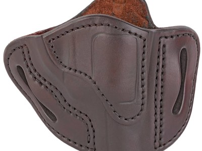 1791 Gunleather RVH1SBRR RVH1  OWB Size 01 Signature Brown Leather Belt Slide Fits S&W J Frame/Ruger LCR/S&W 38 Belt Up to 1.75″ Wide Right Hand