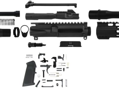 TacFire SSPK45ACPLPK AR Build Kit Pistol 45 ACP AR-10 Black Nitride Steel 5/8″-24 tpi *Sports South Exclusive.