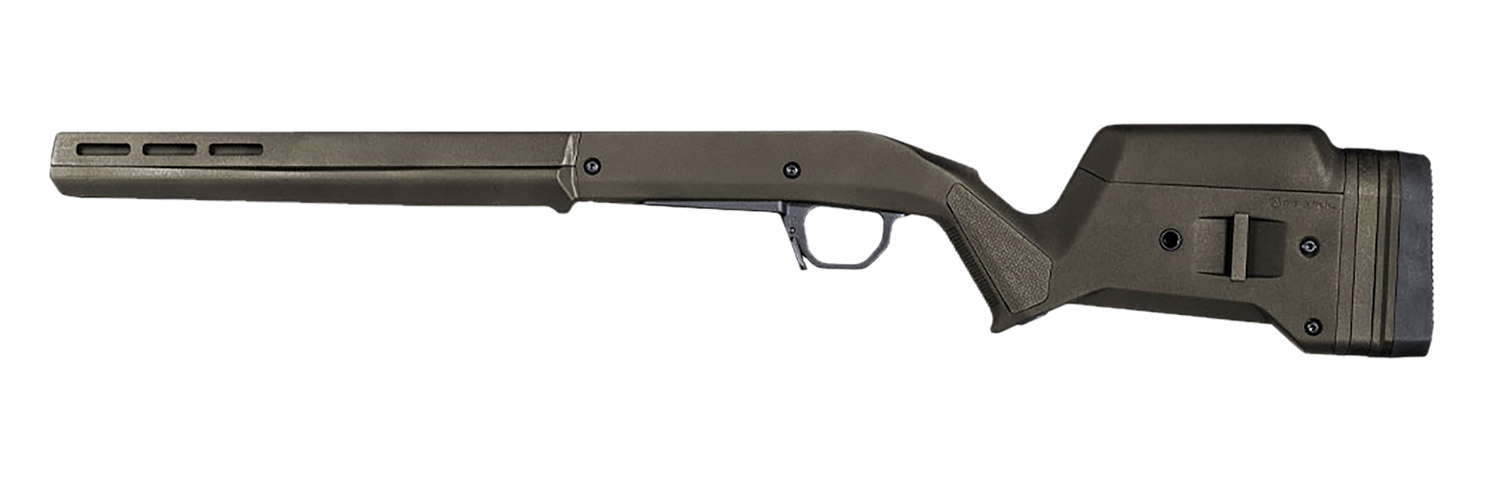 Magpul MAG931-ODG Hunter American Stock OD Green Synthetic Aluminum Bedding & Adj Comb Fits Ruger American