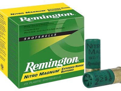 Remington Ammunition 26684 Nitro Magnum  12Gauge 3″ 1 7/8oz 4Shot 25 Per Box/10 Case