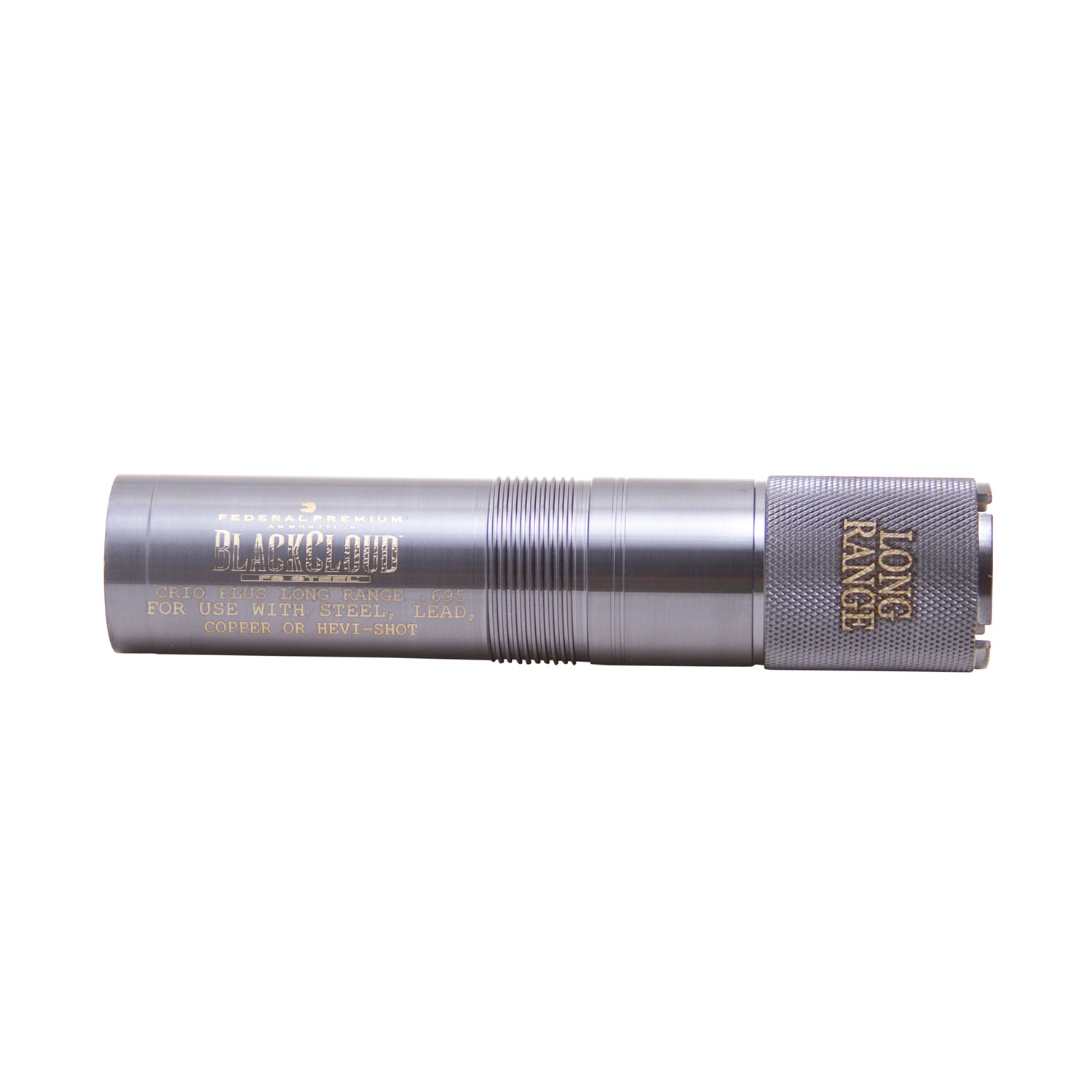 Carlson’s Choke Tubes 09011 Black Cloud  Benelli Crio/Crio Plus 12 Gauge Long Range Steel Titanium Coated