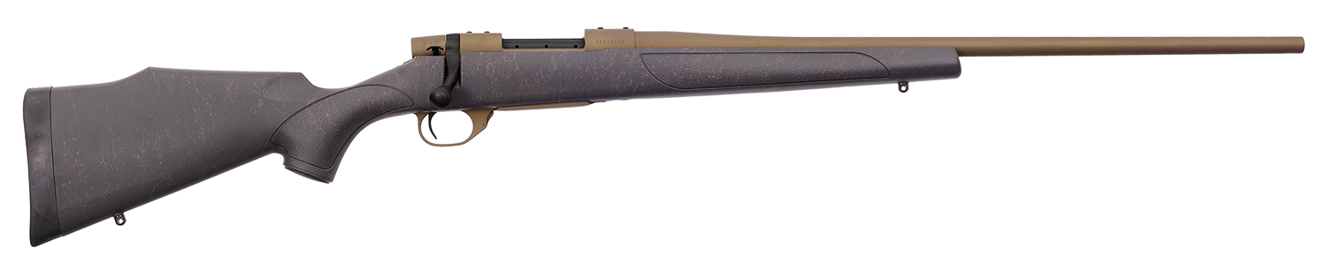 Weatherby VWB653WR6T Vanguard Weatherguard 6.5-300 Wthby Mag 3+1 26″ Barrel, Burnt Bronze Cerakote Metal Finish, Bronze Webbed Black Fixed Monte Carlo Stock