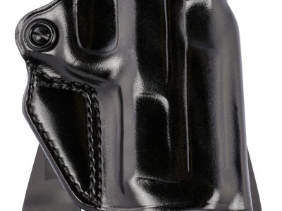 Galco SM2858B Speed Master 2.0 OWB Black Leather Paddle Fits S&W M&P Shield EZ Right Hand