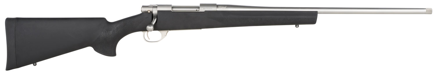 Howa HGR73112 M1500 Hogue Full Size 308 Win 5+1 22″ Stainless Steel Threaded Barrel, Drilled & Tapped Stainless Steel Receiver, Hogue OverMolded Black Synthetic Stock, Right Hand
