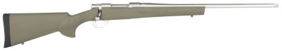 Howa HGR73113 M1500 Hogue Full Size 308 Win 5+1 22″ Stainless Steel Threaded Barrel, Drilled & Tapped Stainless Steel Receiver, Hogue OverMolded OD Green Synthetic Stock, Right Hand