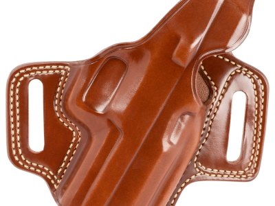 Galco FL822 Fletch  OWB Tan Leather Belt Slide Fits Sig P320 Compact Fits Sig P320X Compact Fits Sig M18 Right Hand